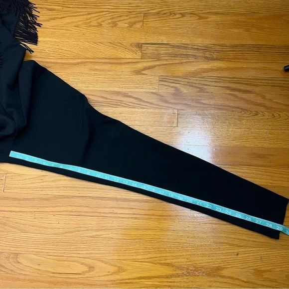 Nookie Womens Iris Black Fringe Skinny Leg Evening Jumpsuit‎ NWT - Picture 9 of 14